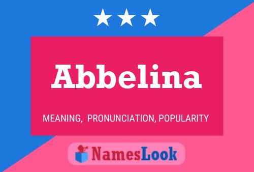 Affiche de nom Abbelina