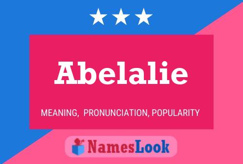 Affiche de nom Abelalie