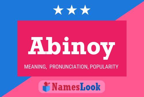 Affiche de nom Abinoy