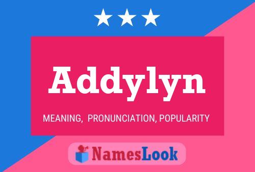 Affiche de nom Addylyn