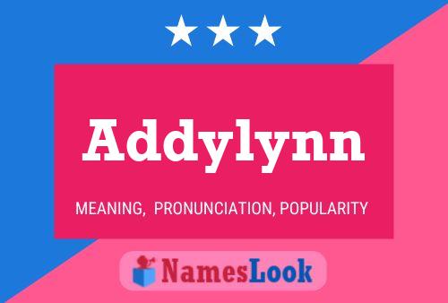 Affiche de nom Addylynn