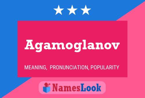 Affiche de nom Agamoglanov