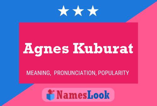 Affiche de nom Agnes Kuburat