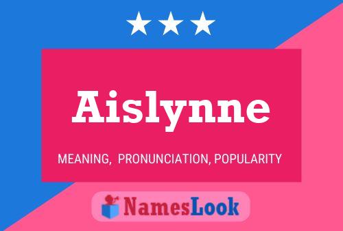 Affiche de nom Aislynne