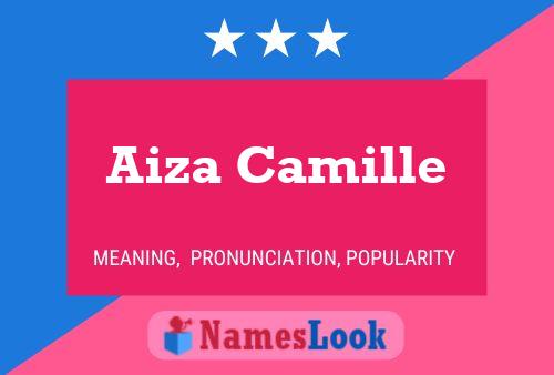 Affiche de nom Aiza Camille