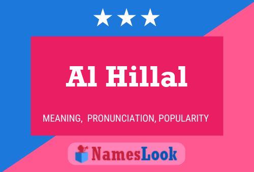 Affiche de nom Al Hillal