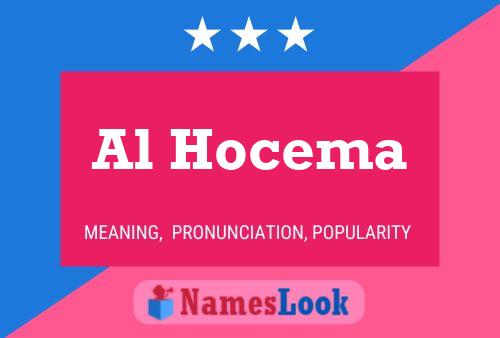 Affiche de nom Al Hocema