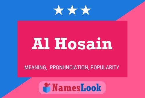 Affiche de nom Al Hosain