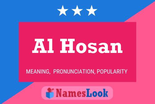 Affiche de nom Al Hosan