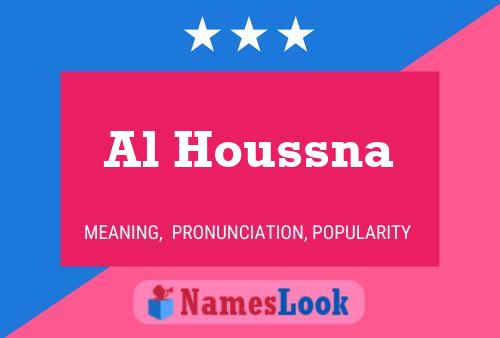 Affiche de nom Al Houssna