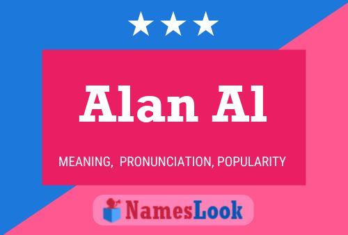 Affiche de nom Alan Al