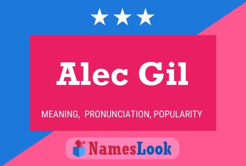 Affiche de nom Alec Gil