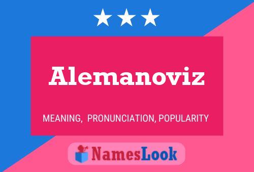 Affiche de nom Alemanoviz