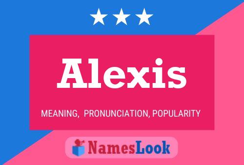 Affiche de nom Alexis