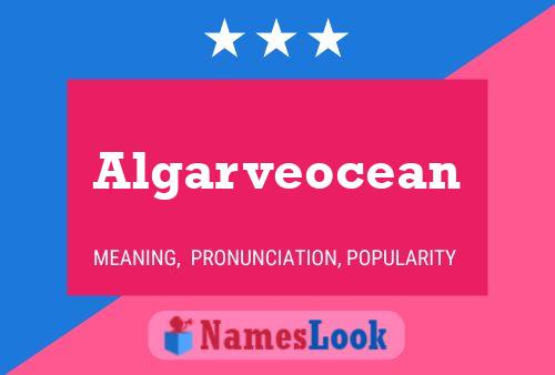 Affiche de nom Algarveocean