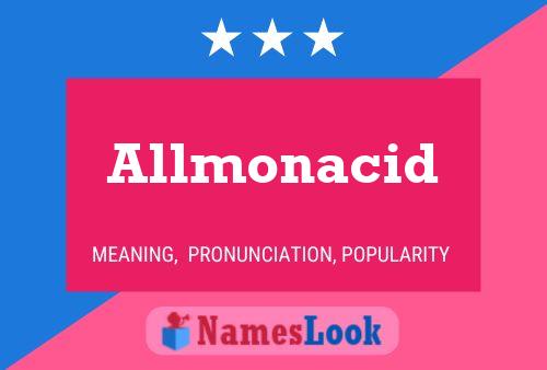 Affiche de nom Allmonacid