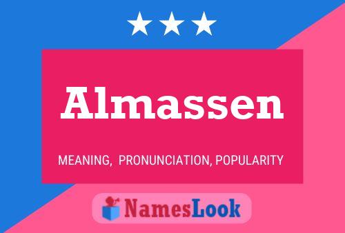 Affiche de nom Almassen