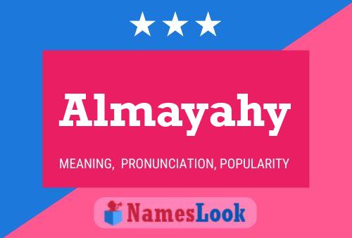 Affiche de nom Almayahy