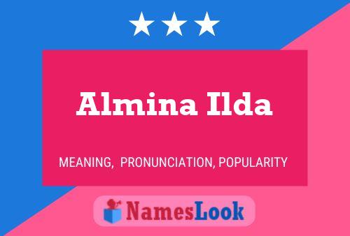 Affiche de nom Almina Ilda