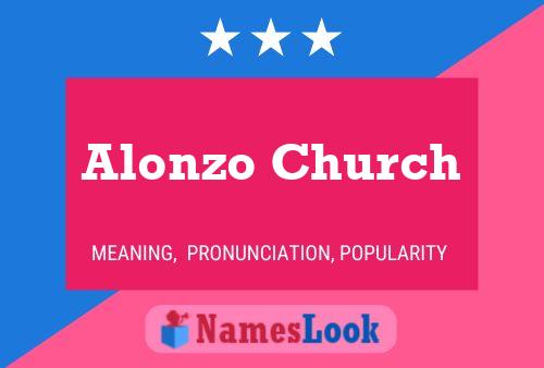 Affiche de nom Alonzo Church