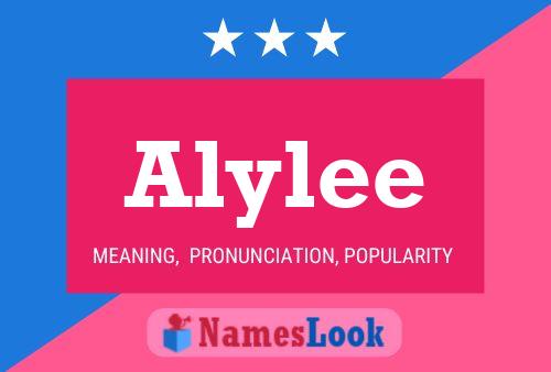 Affiche de nom Alylee