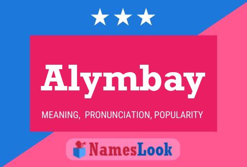 Affiche de nom Alymbay