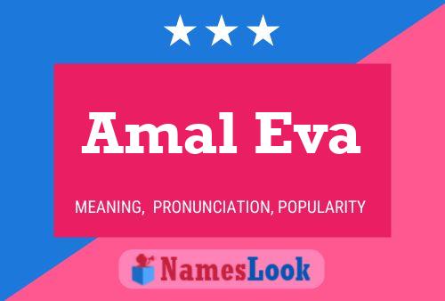 Affiche de nom Amal Eva