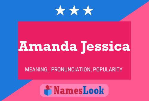 Affiche de nom Amanda Jessica