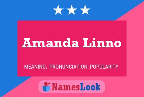 Affiche de nom Amanda Linno