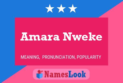 Affiche de nom Amara Nweke