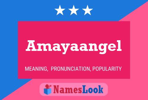 Affiche de nom Amayaangel