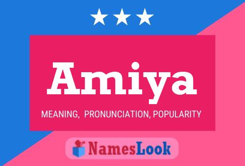 Affiche de nom Amiya