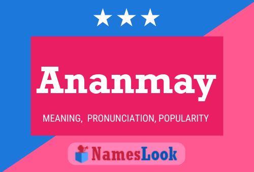 Affiche de nom Ananmay