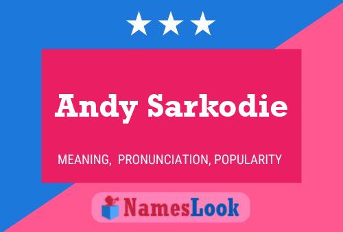 Affiche de nom Andy Sarkodie