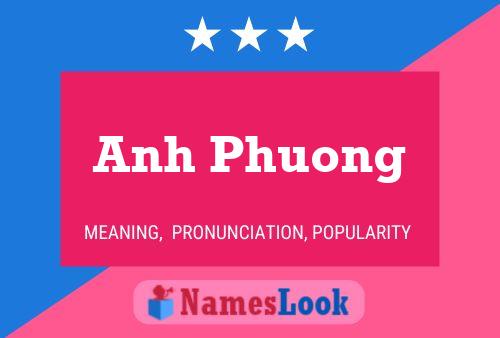 Affiche de nom Anh Phuong