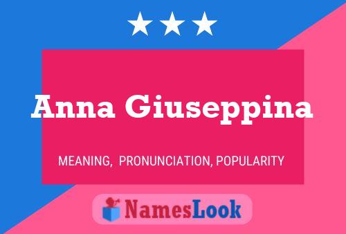 Affiche de nom Anna Giuseppina