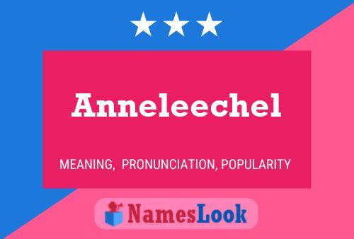 Affiche de nom Anneleechel