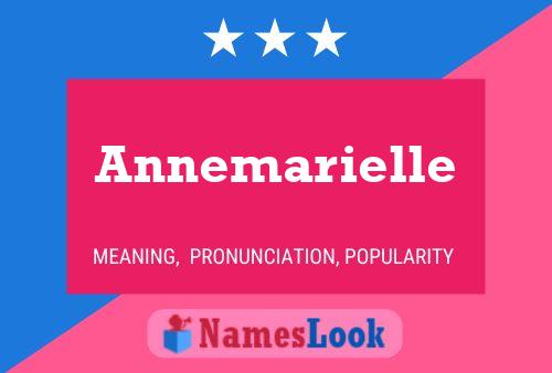 Affiche de nom Annemarielle