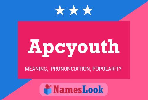 Affiche de nom Apcyouth