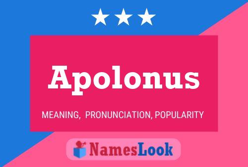 Affiche de nom Apolonus