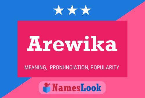 Affiche de nom Arewika