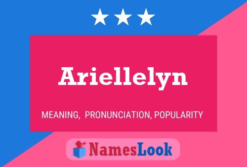 Affiche de nom Ariellelyn