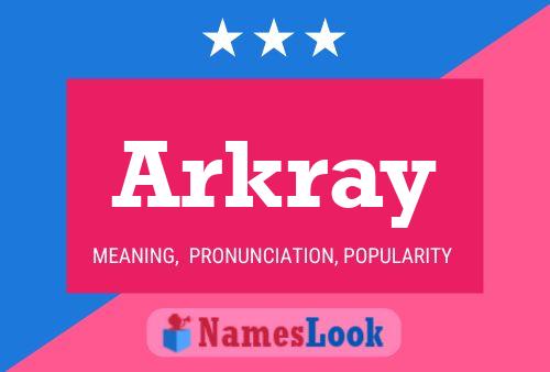 Affiche de nom Arkray