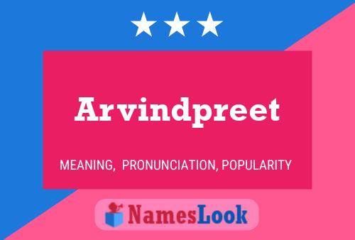 Affiche de nom Arvindpreet