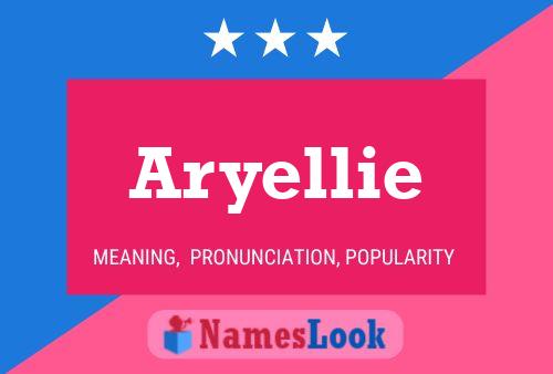 Affiche de nom Aryellie