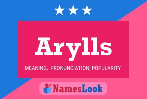 Affiche de nom Arylls