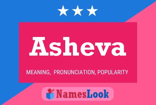 Affiche de nom Asheva