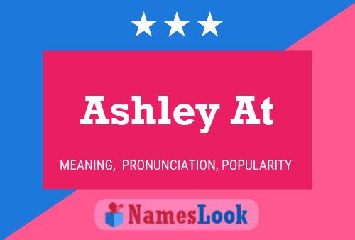 Affiche de nom Ashley At