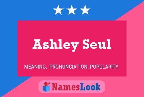 Affiche de nom Ashley Seul