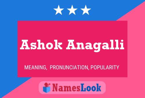 Affiche de nom Ashok Anagalli